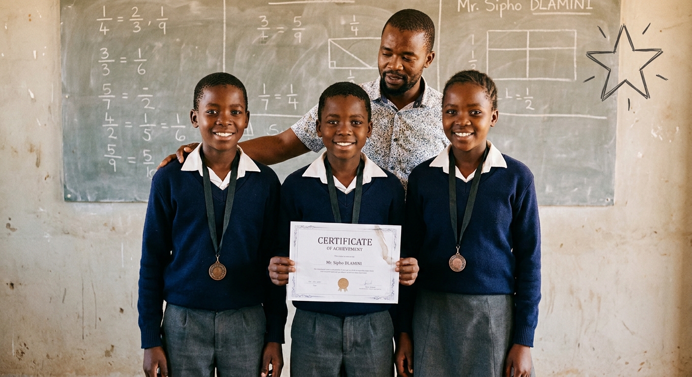 Maths Olympiad medal