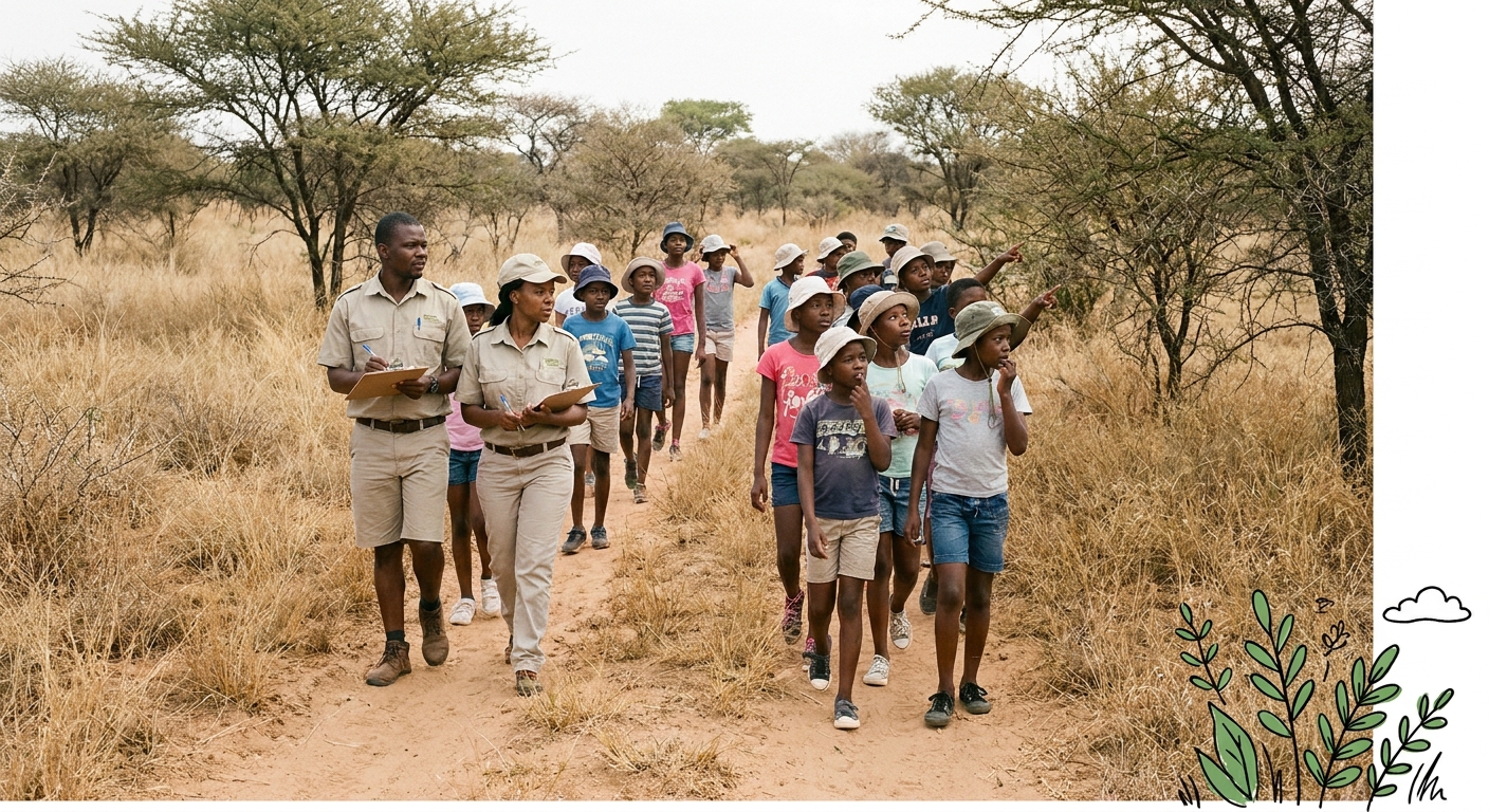 Class excursion to local museum
