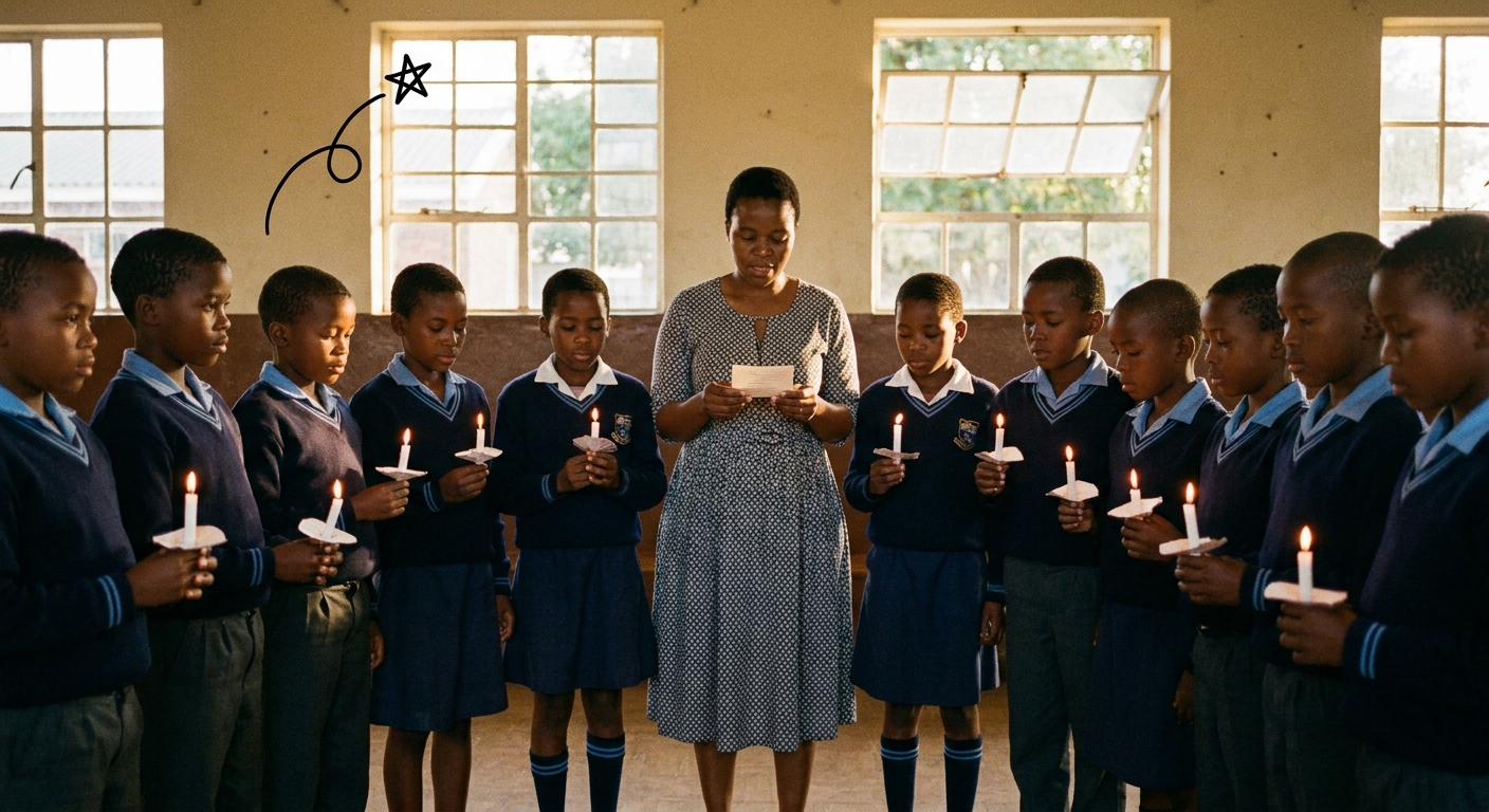 Ten-year-old growing-up ceremony